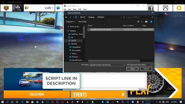 HACK ASPHALT 8 USING CHEAT ENGINE | UNLOCK ALL CARS IN ASPHALT 8 | MALAYALY смотреть онлайн