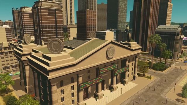 Financial Districts - Stock Exchange & Investments by FewCandy | Tutorials #1 | Cities: Skylines смотреть онлайн