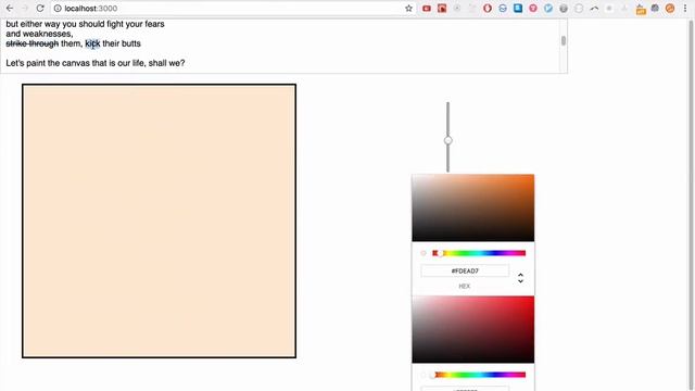 Poetry Editor Update - Making a Rich Desktop Text Editor using DraftJS, ReactJS, and Canvas смотреть онлайн