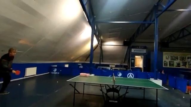 ~Тренировка по настольному теннису с Торговым М.Л.~ ч.2 смотреть онлайн