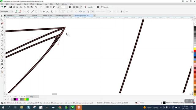 Corel Draw Tips & Tricks Remove Double lines for cutting смотреть онлайн