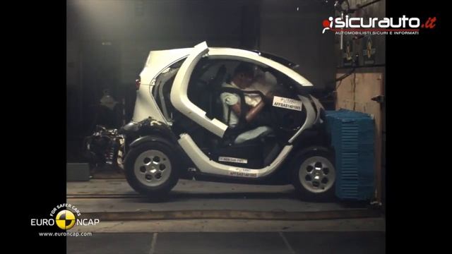 Crash test Euro NCAP Quadricicli - Renault Twizy смотреть онлайн