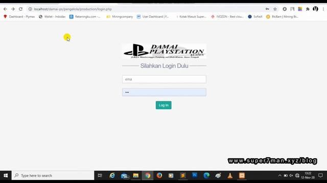 EXAMPLE Website USING PHP, HTML, JSON, CSS & BOOTSTRAP смотреть онлайн