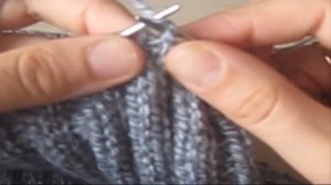 Вяжем мужскую шапку с отворотом резинкой 2х2  Мастер класс. Встречаем осень с теплой головой