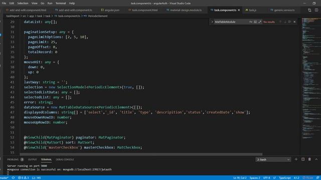 Angular Material Data Table setup in details | mat-table Setup | mat-table in Hindi | Angular 11 смотреть онлайн