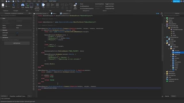 How to make an Admin GUI on ROBLOX! (Roblox Scripting Tutorial Part 2) смотреть онлайн