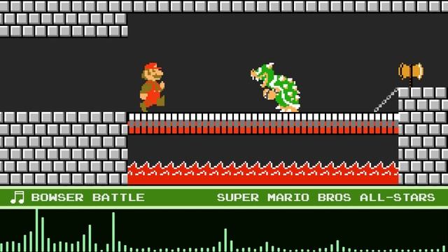 Bowser Battle 1 (8-Bit Remix) - Super Mario All Stars смотреть онлайн