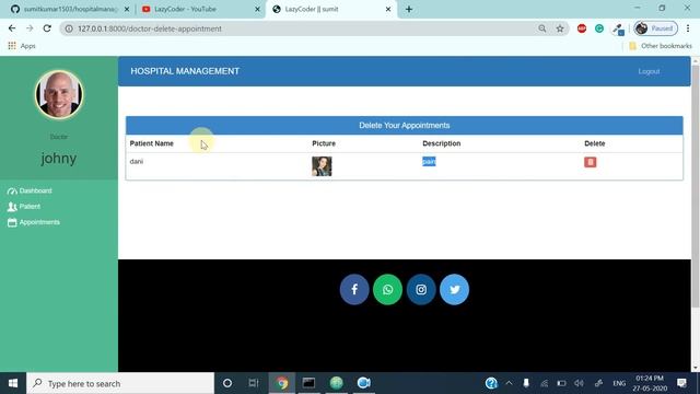 Hospital Management System || 2023 || FREE source code || lazycoder смотреть онлайн