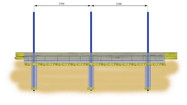 Как залить ленту под забор Пенопласт под фундамент? Чертеж Схема Размеры смотреть онлайн