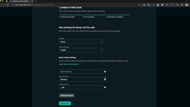 Netlify Tutorial –Deploying from Git смотреть онлайн