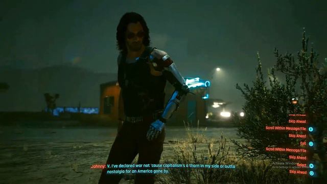 Johnny Silverhand Terrorist Rant смотреть онлайн
