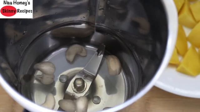 Mango Milkshake Recipe - How To Make Mango Shake Without Milk (Vegan - Sugar Free) | Skinny Recipes смотреть онлайн