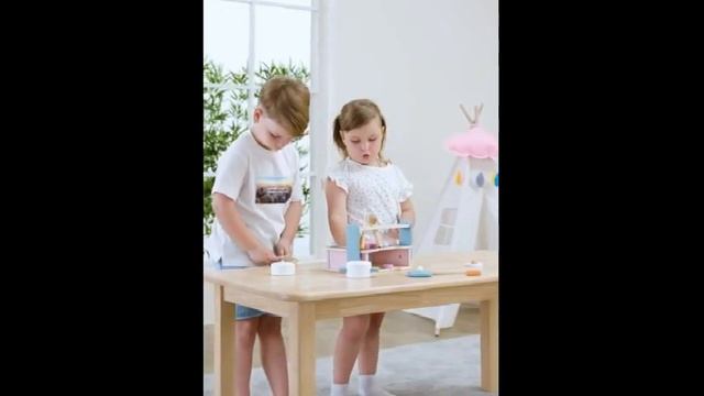 Набор кулинара 2 в 1 из дерева !!! Плита + Гриль от 2х лет. Высокое качество! смотреть онлайн