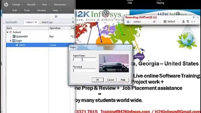 QTP Tutorials | UFT Videos | How To Insert Bitmap Checkpoint in UFT|QTP 11.5 Tutorials for Beginner смотреть онлайн