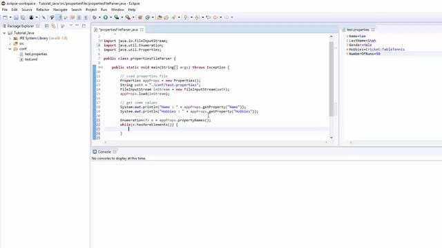 Java Properties File смотреть онлайн