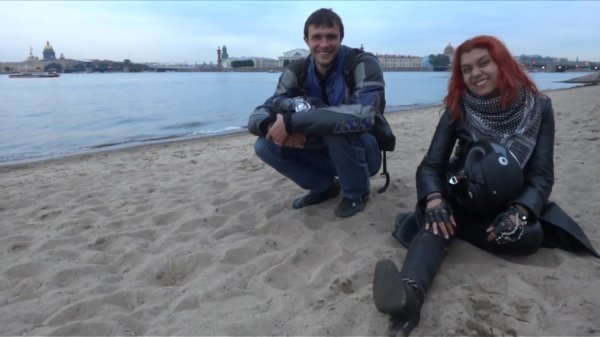 "С легким паром" или веселое путешествие байкеров в Питер :) (трейлер)