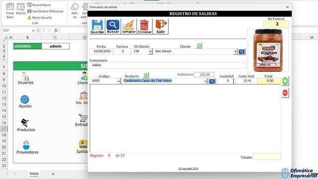 CONTROL DE INVENTARIO VALORIZADO - Inventario - Kardex - stock en Excel para Pequeños Negocios. смотреть онлайн