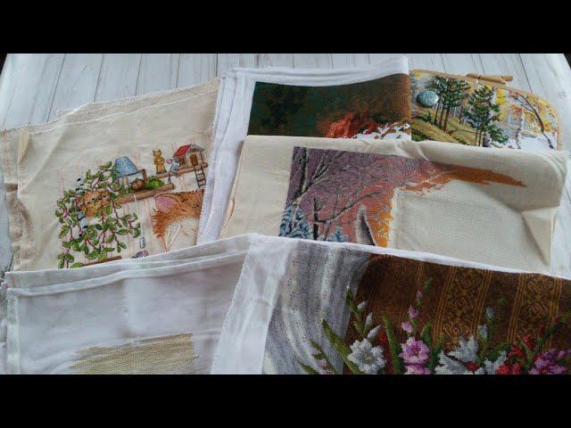 Итоги осени 2020г. Марафон "Вышить всё.Даёшь финиш" Немного о планах. #вышивка вышивкакрестом смотреть онлайн