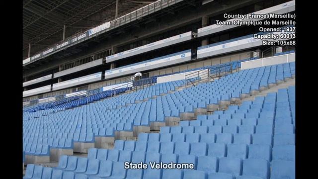 #241. Футбольный стадион Stade Velodrome (Франция) смотреть онлайн
