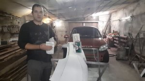 Обезжиривание перед покраской или грунтовкой