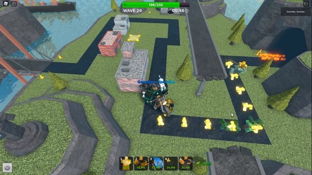 5 levels of protection Roblox Tower Defense Simulator смотреть онлайн
