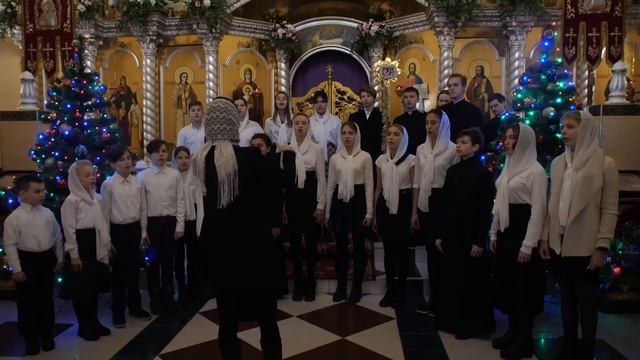 Северодонецк 07.01.2021 Колядки хора Воскресной школы кафедрального собора смотреть онлайн