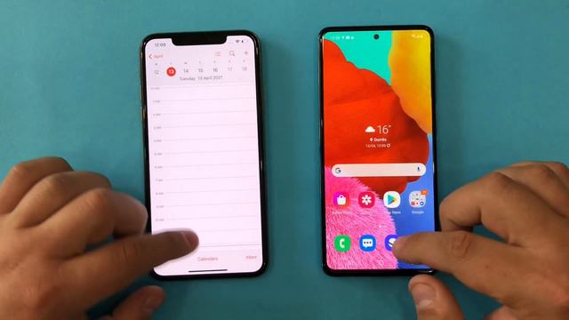 iPhone 11 Pro Max vs Samsung Galaxy A51 8GB RAM смотреть онлайн