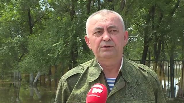 Дорогу в сторону сёл Утёсное, Красный Яр и Линевичи накрыла вода смотреть онлайн