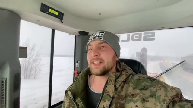 Снегопад на Новый Год. Спасаем Фуры.