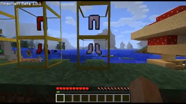 MineCraft Crystal Tools Mod And DisplayCase Mod 1.8.1 смотреть онлайн