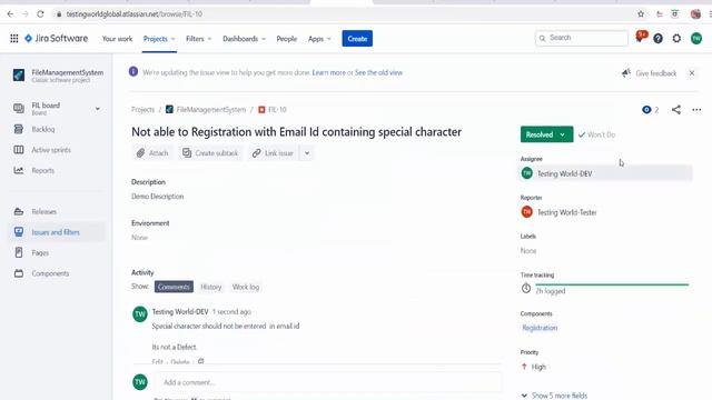 Step by Step JIRA : Bug Life Cycle ( Reopen Defect) смотреть онлайн