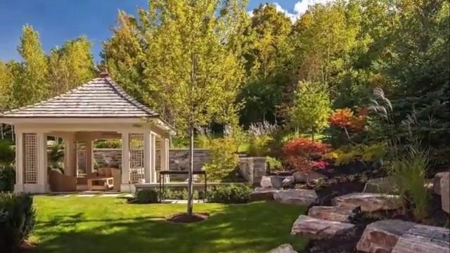 Беседки в ландшафтном дизайне участка. смотреть онлайн