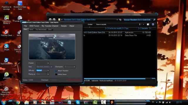 Resident Evil 5 Gold Editon Save Editor PS3 смотреть онлайн