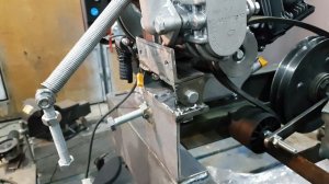 Установка гидронасоса НШ10 на минипогрузчик.