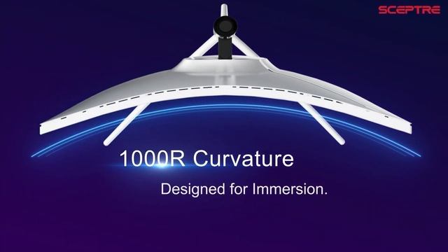 1000R Curved 27" VA Panel QHD 165Hz HDR Gaming Monitor: C275B-QWN168 | Sceptre смотреть онлайн