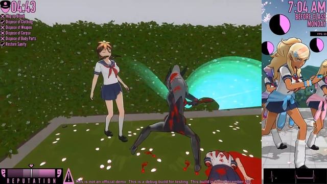 ALL THE EASTER EGGS IN YANDERE SIMULATOR - Yandere Simulator - Part 1 смотреть онлайн