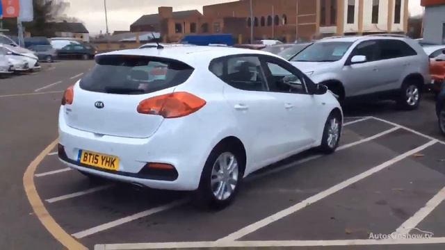 KIA CEED VR7 WHITE 2015 смотреть онлайн