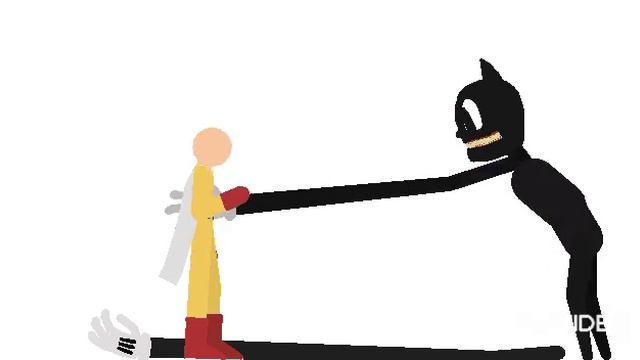 Cartoon Cat VS Saitama fights смотреть онлайн