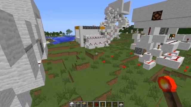 Майнкрафт механизмы часть 1 дверь в полу 4х8 смотреть онлайн