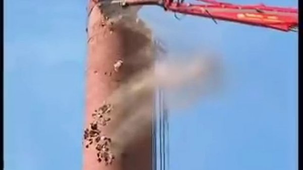 NKR Demolition extreme - supermachine 50 meter long range/ NKR Demolition Group - chimney