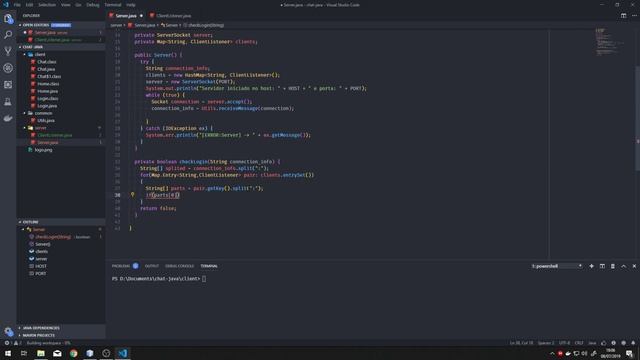 JAVA | SOCKET | CHAT #5 - Criando Servidor Central смотреть онлайн