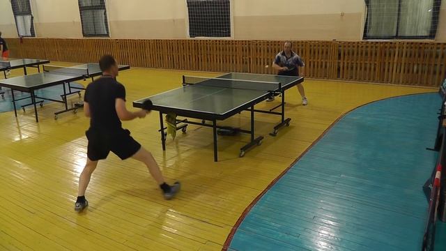 настольный теннис The Best! положил мяч на сетку сопля Голишев А.-Чирков А. п.Дедовичи смотреть онлайн