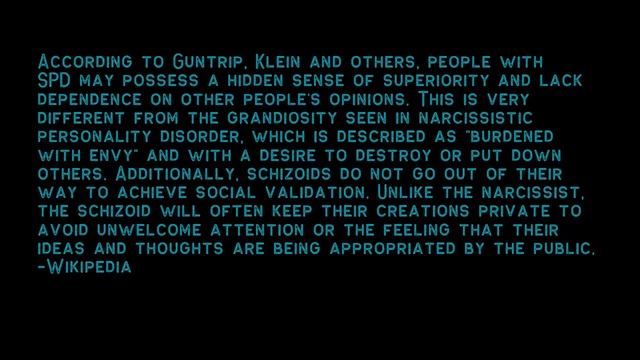 Schizoid Personality Disorder | InternetKindness смотреть онлайн