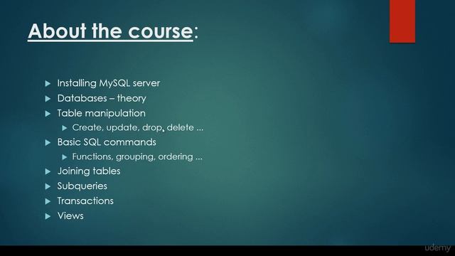 Introduction to SQL and MySQL - learn SQL смотреть онлайн