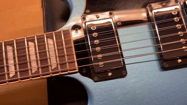 2017 Gibson SG Standard T Pelham Blue смотреть онлайн