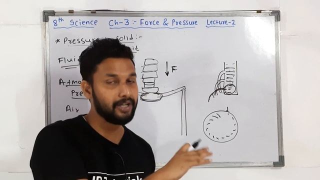 8th Science | Chapter 03 | Force & Pressure | Lecture 2 | Maharashtra Board | смотреть онлайн