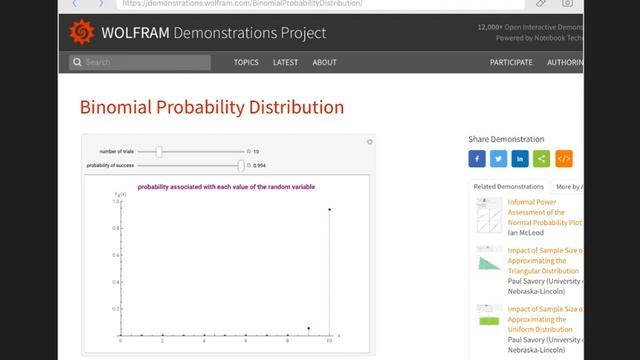 14B Part 1 Graphs of Binomial Distributions смотреть онлайн