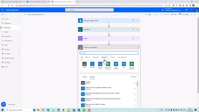 Generate Comma Separated String from SharePoint List with #PowerAutomate смотреть онлайн