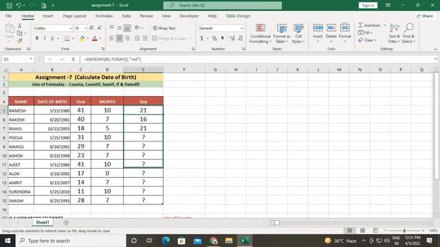 Excel Learning Mantra Tutorial in Hindi | Assignment-7 #aaetclasses #excel #exceltutorial #sumif смотреть онлайн