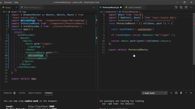 Cookie Authentication with React смотреть онлайн
